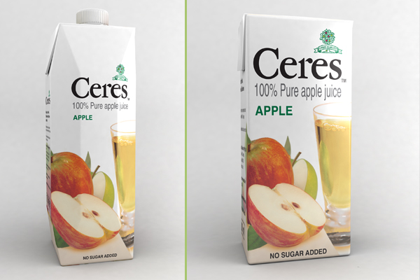Ceres 3d packaging